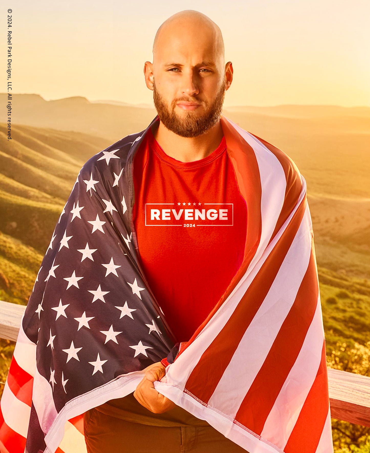 Trump T-Shirts - Men's Conservative Graphic T-Shirts - Patriotic T-Shirts – American Flag shirts - Revenge.