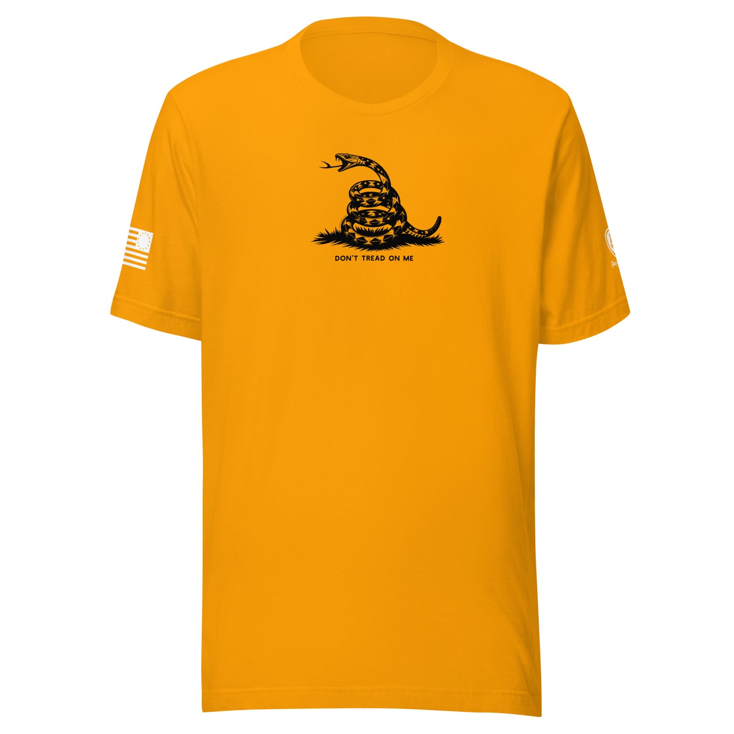 Men's Conservative Graphic T-Shirts - Patriotic Trump T-Shirts for Men - American Flag Shirts - Gadsden Flag Shirt.