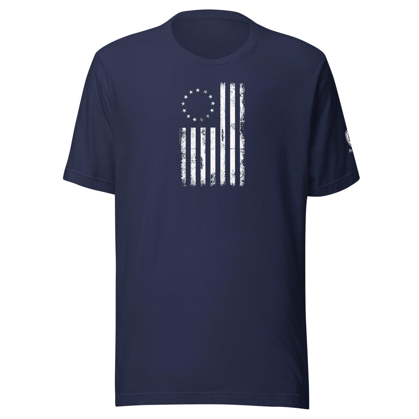 Men's Conservative Graphic T-Shirts - Patriotic Trump T-Shirts for Men - American Flag Shirts - Betsy Ross Flag Tee.