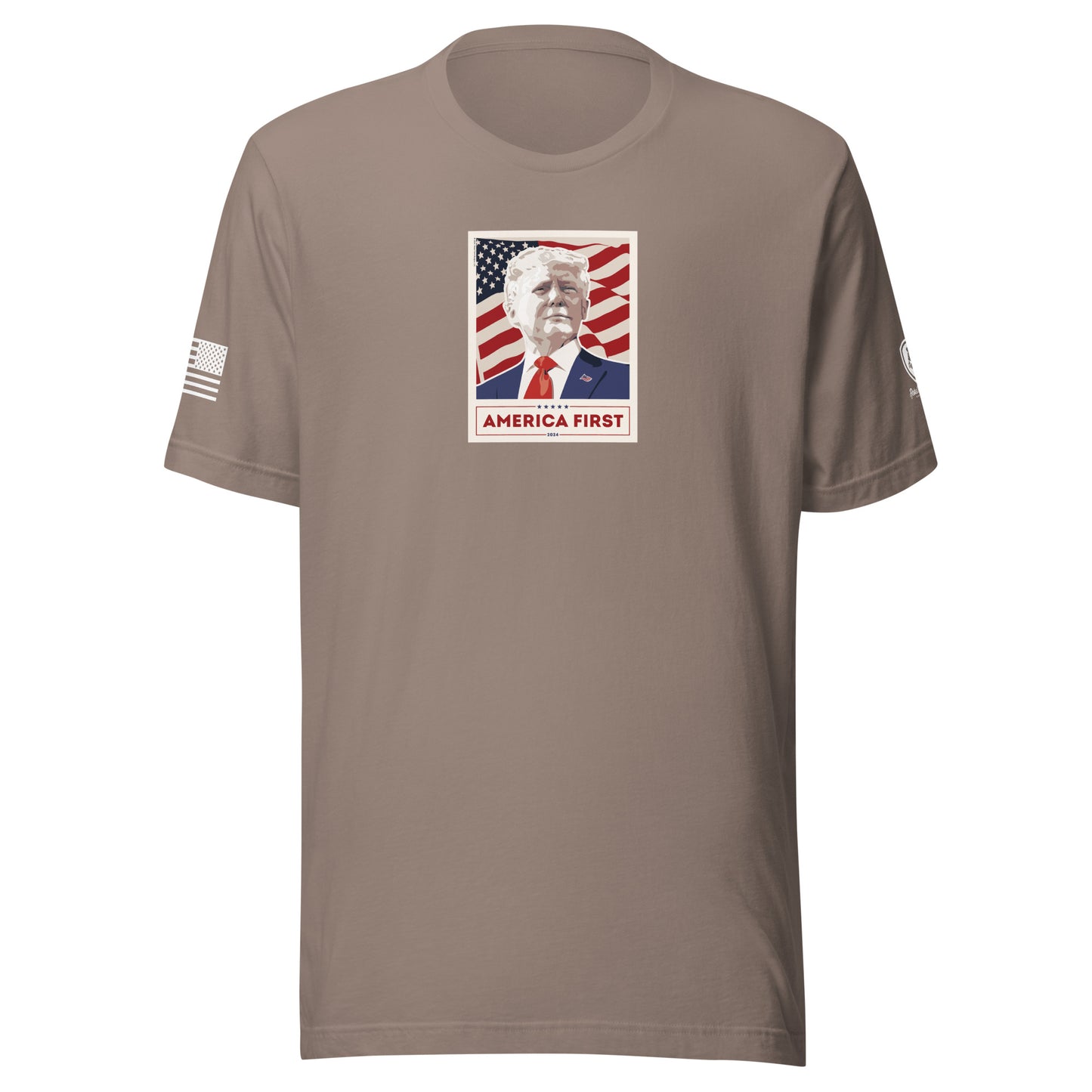 Men's Conservative Graphic T-Shirts - Patriotic T-Shirts for Men – Trump T-Shirts - American Flag shirts - Trump - America First.