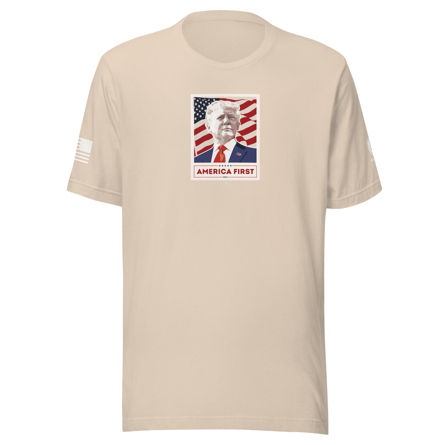 Men's Conservative Graphic T-Shirts - Patriotic T-Shirts for Men – Trump T-Shirts - American Flag shirts - Trump - America First.