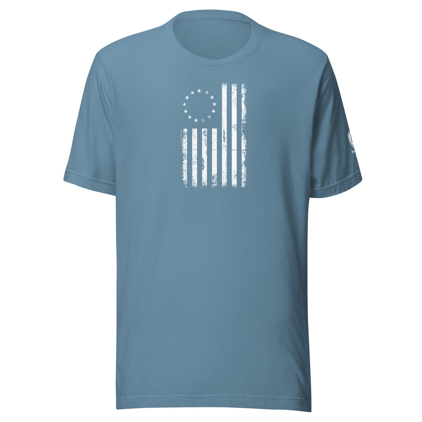 Men's Conservative Graphic T-Shirts - Patriotic Trump T-Shirts for Men - American Flag Shirts - Betsy Ross Flag Tee.