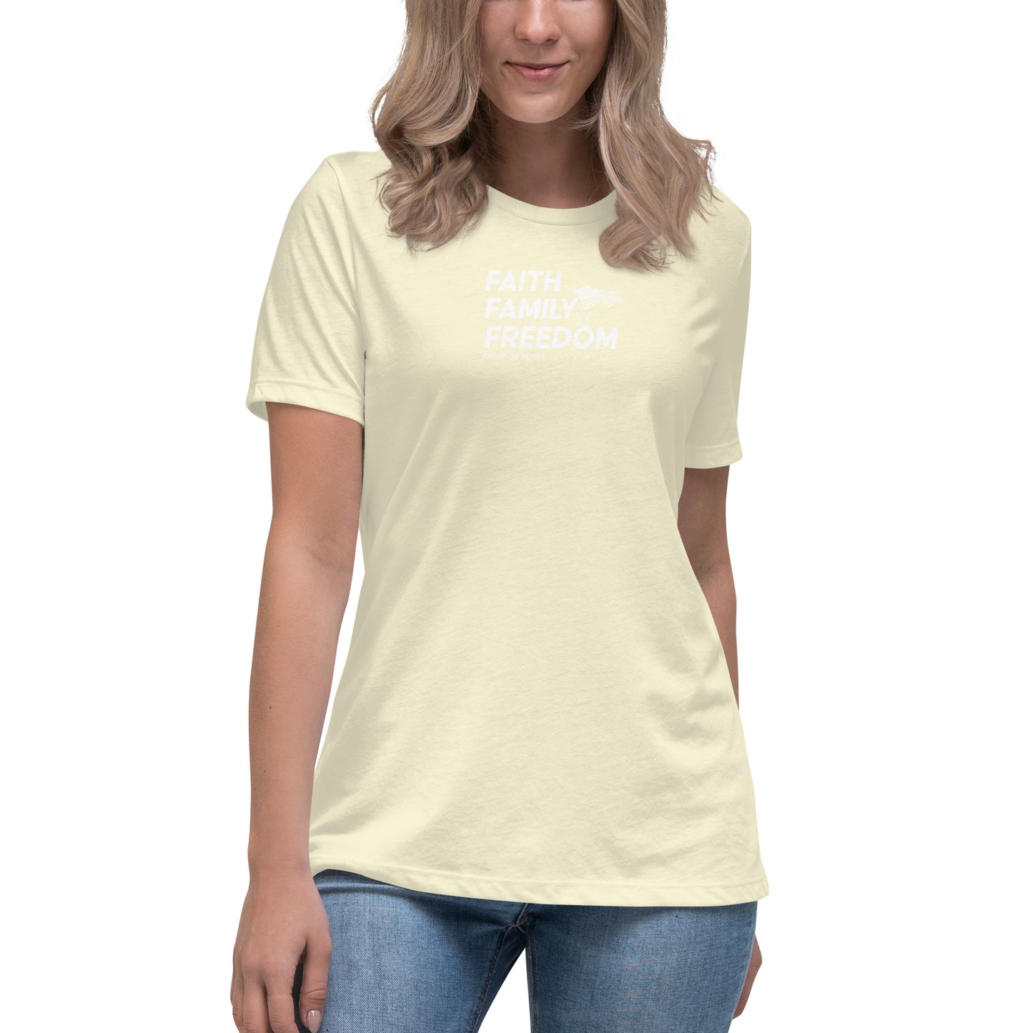 Women's Conservative Graphic T-Shirts - Patriotic T-Shirts for Women – Trump T-Shirts - American Pride Apparel - Faith Family Freedom.