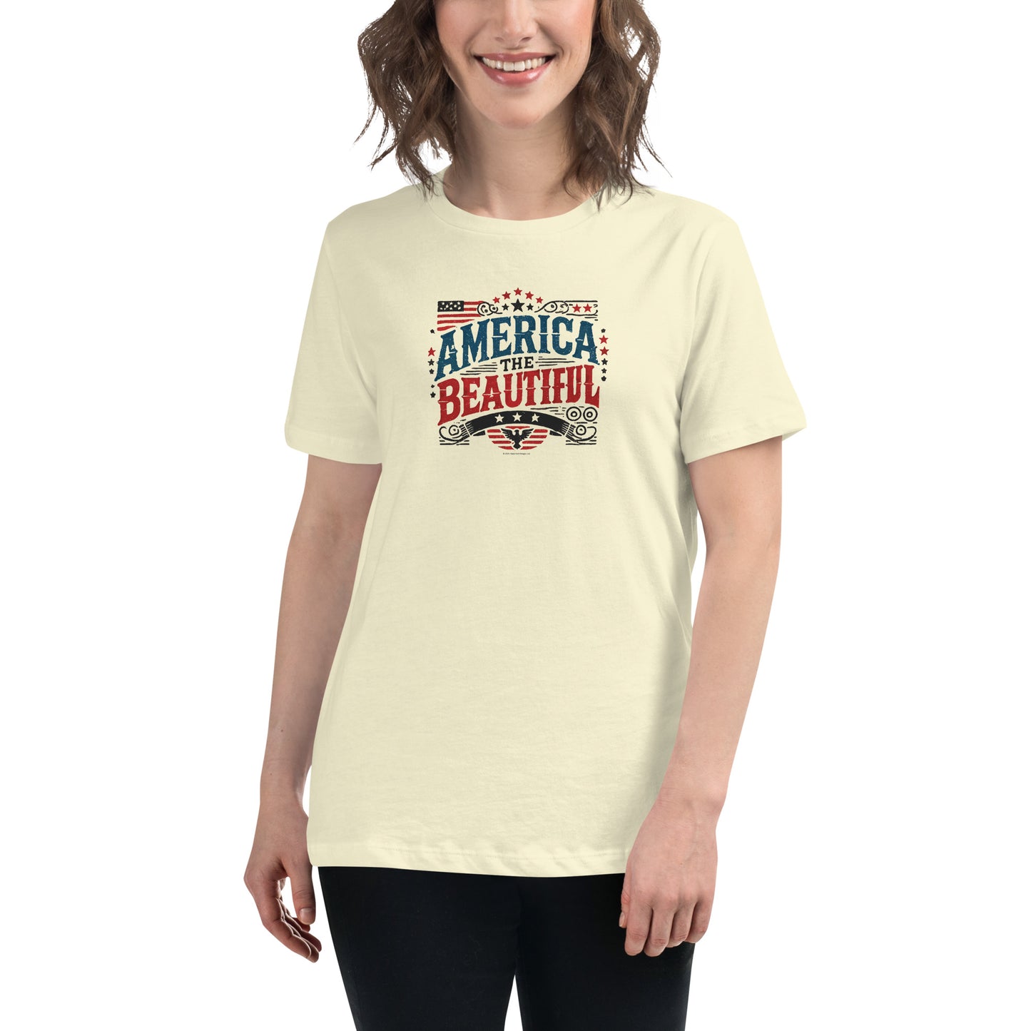 Women's Conservative Graphic T-Shirts - Patriotic T-Shirts for Women – Trump T-Shirts - American Pride Apparel - America the Beautiful Tee.