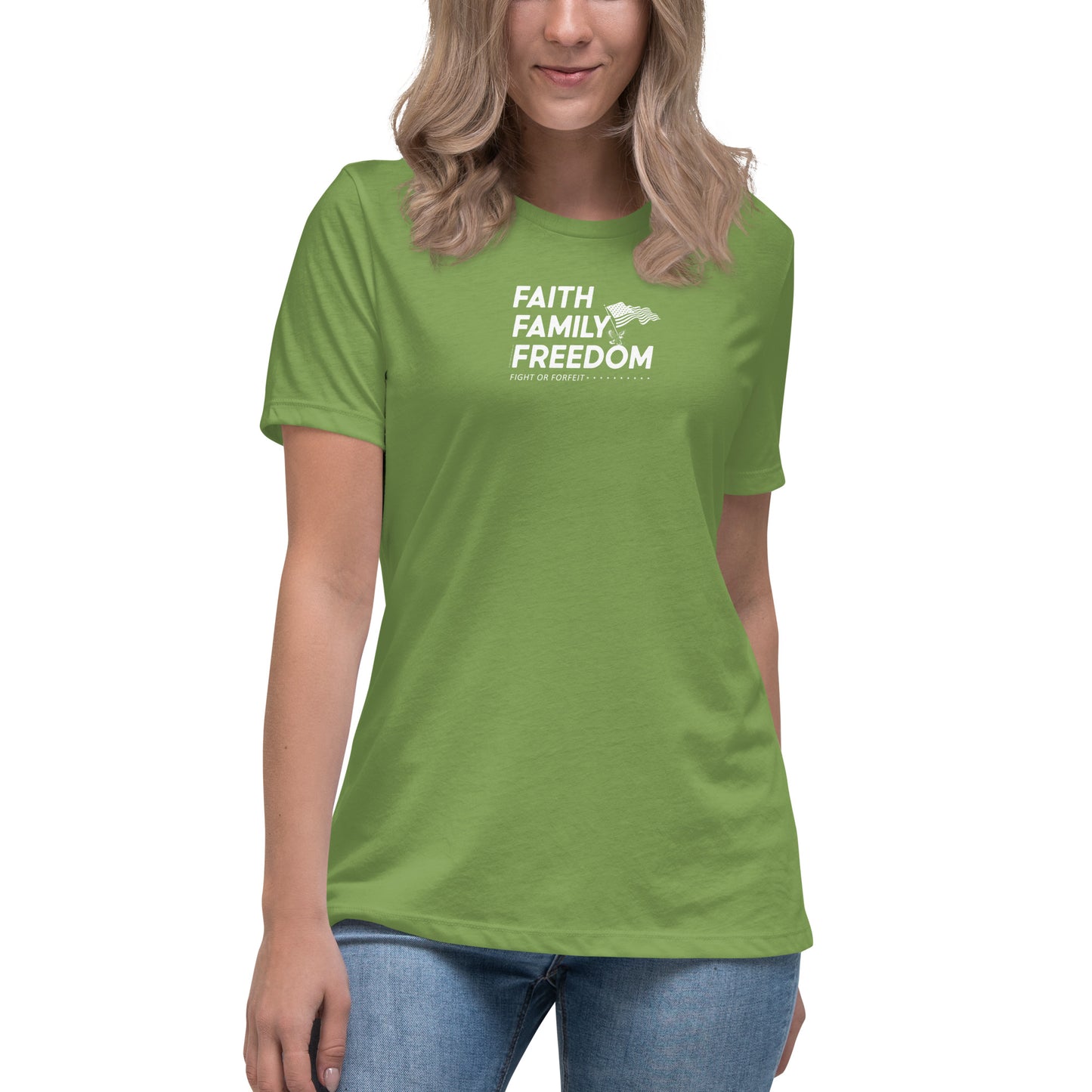 Women's Conservative Graphic T-Shirts - Patriotic T-Shirts for Women – Trump T-Shirts - American Pride Apparel - Faith Family Freedom.