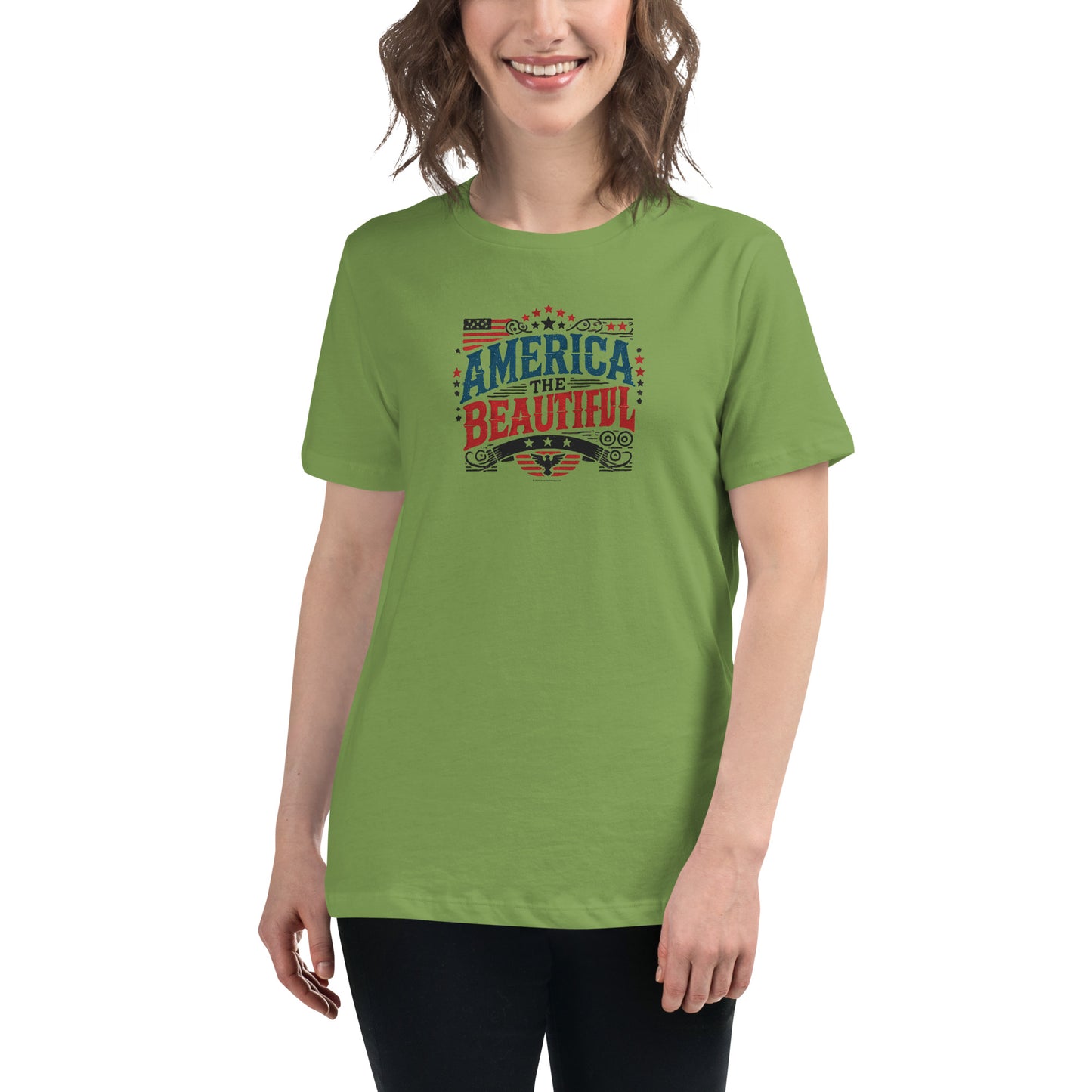 Women's Conservative Graphic T-Shirts - Patriotic T-Shirts for Women – Trump T-Shirts - American Pride Apparel - America the Beautiful Tee.